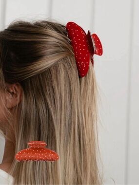 PARKE Sparkler clip
comes with cute matching pouch!!